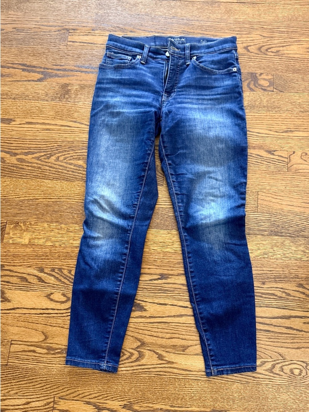 Lucky Brand Women's Dark Indigo Skinny Jeans